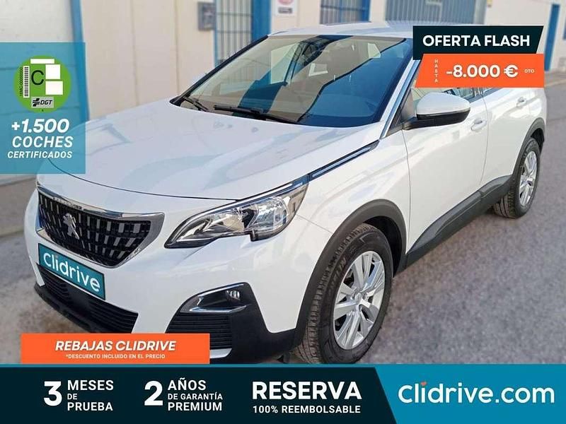 Blanco Usado 2018 Peugeot 3008 Active SUV | 13.490 € (Precio justo) - Imagen 1/3