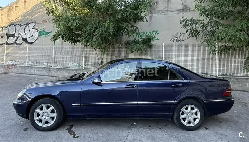 Usado Mercedes S500 306 CV (225 kW) 2000 Azul Berlina
