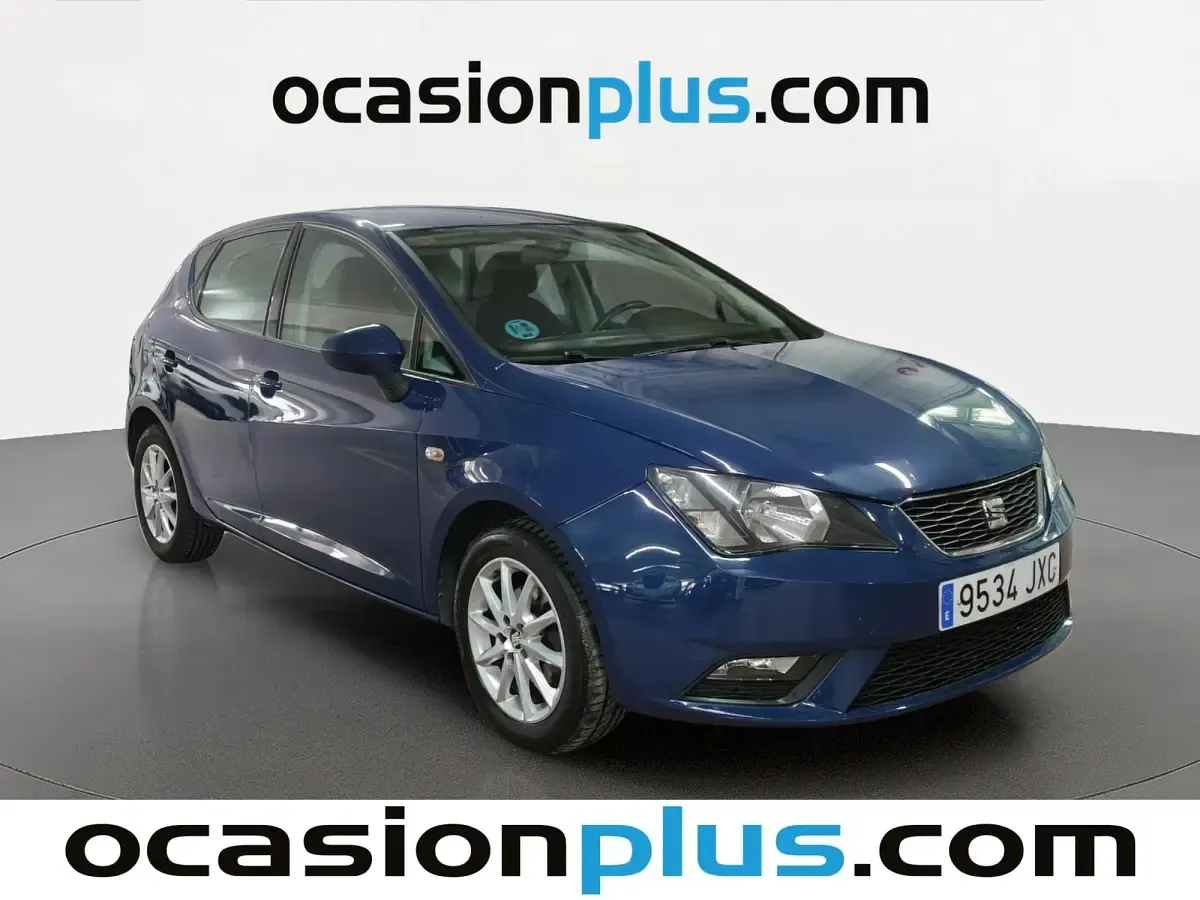 Usado Seat Ibiza Style 90 CV (66 kW) 2017 Azul Utilitario