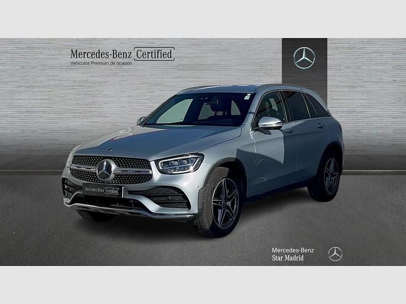 Gris Usado 2022 Mercedes GLC220 SUV | 41.990 € (Precio justo) - Imagen 1/4