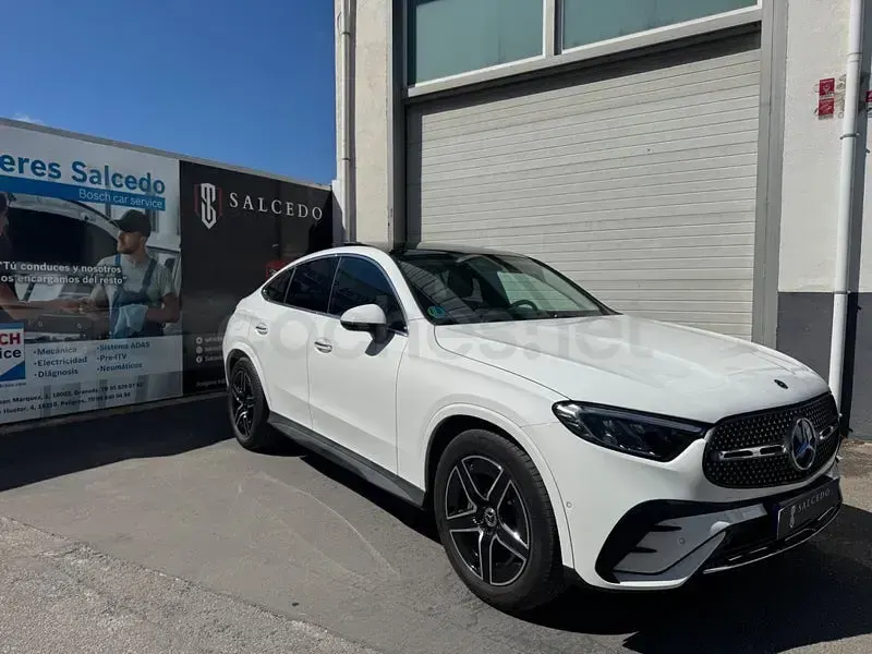 Usado Mercedes GLC220 197 CV (144 kW) 2025 Blanco Coupe