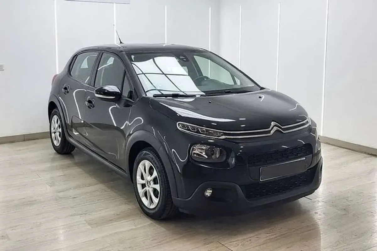 Usado Citroën C3 Feel 75 CV (55 kW) 2018 Negro Utilitario
