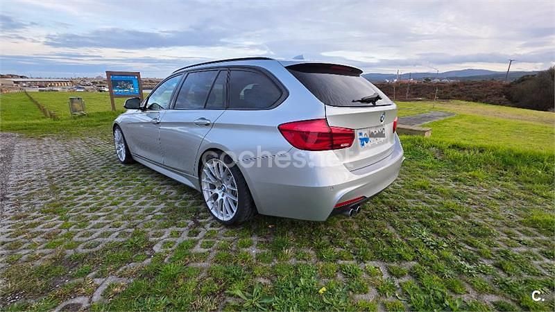 Usado BMW 325 218 CV (160 kW) 2015 Gris / plata Familiar