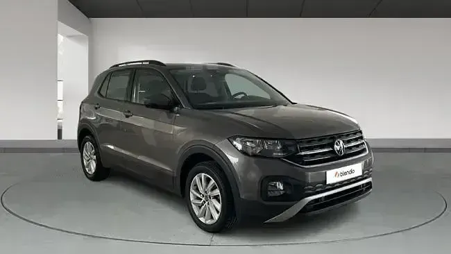 Usado VW T-Cross Advance 110 CV (80 kW) 2021 Gris SUV