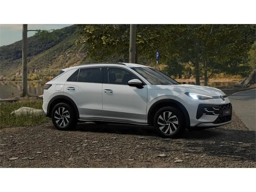 Nuevo VW T-Roc 116 CV (85 kW) 2026 Blanco y punto SUV