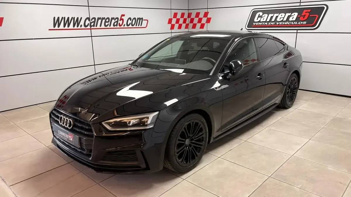 Usado Audi A5 Sportback 190 CV (139 kW) 2019 Gris Utilitario