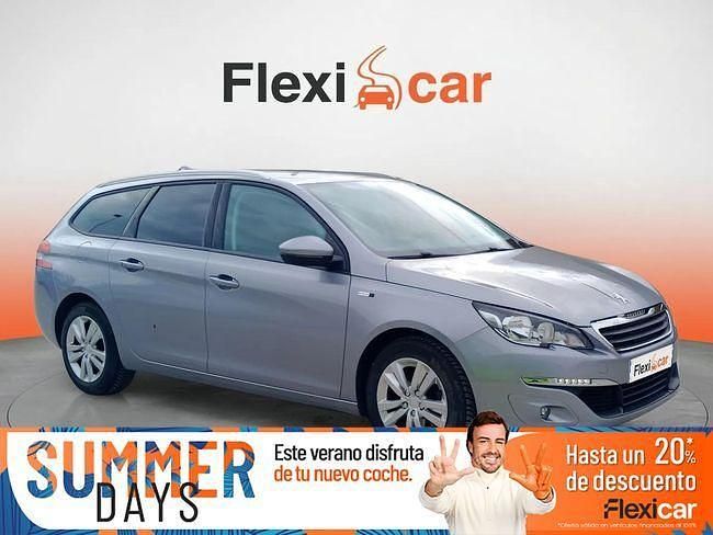 Gris Usado 2016 Peugeot 308 Style Familiar | 8490 € (Precio justo) - Imagen 1/4