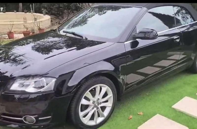 Usado Audi A3 Cabriolet Attraction 105 CV (77 kW) 2011 Negro Descapotable