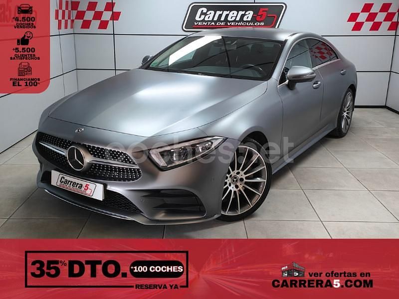 Gris / plata Usado 2018 Mercedes CLS350 Berlina | 38.900 € (Precio justo) - Imagen 1/4