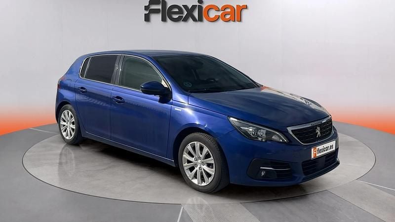 Usado Peugeot 308 S 131 CV (96 kW) 2019 Azul Utilitario