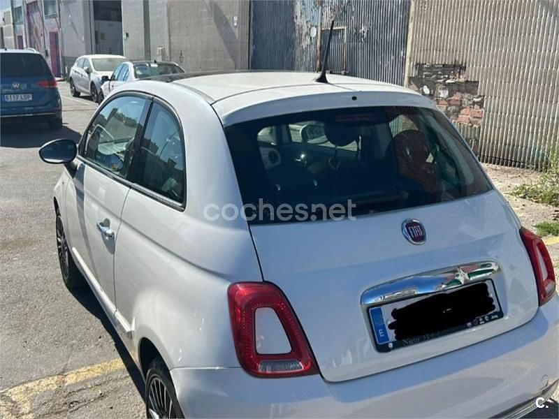 Usado Fiat 500 Lounge 69 CV (50 kW) 2017 Blanco Berlina