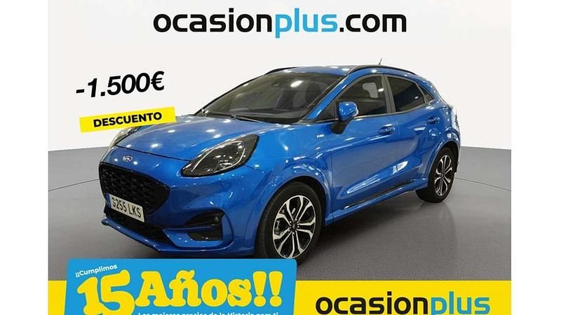 Azul Usado 2020 Ford Puma Gen-E ST-Line SUV | 15.000 € (Buen precio) - Imagen 1/4