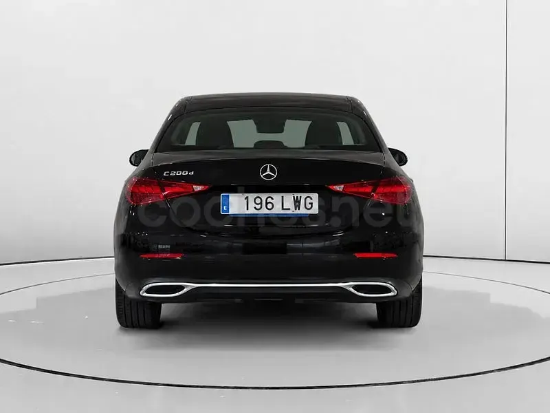 Usado Mercedes C200 163 CV (119 kW) 2022 Negro Berlina