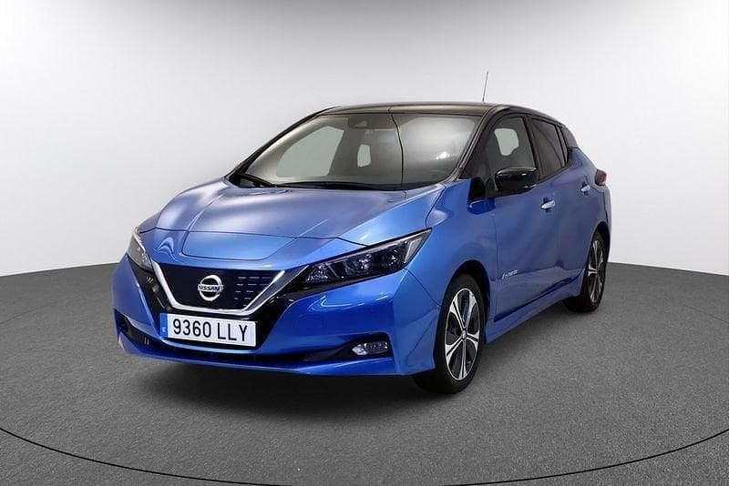Usado Nissan Leaf N-Connecta 110 kW (150 CV) 2020 Azul Utilitario