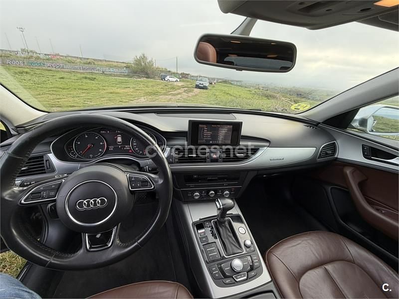 Usado Audi A6 204 CV (150 kW) 2013 Negro Familiar
