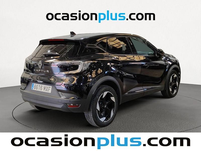 Usado Renault Captur Techno 91 CV (66 kW) 2024 Negro SUV