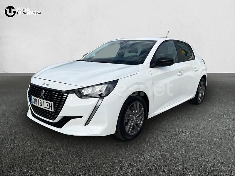 Blanco Usado 2022 Peugeot 208 Active Utilitario | 14.900 € (Precio justo) - Imagen 1/4