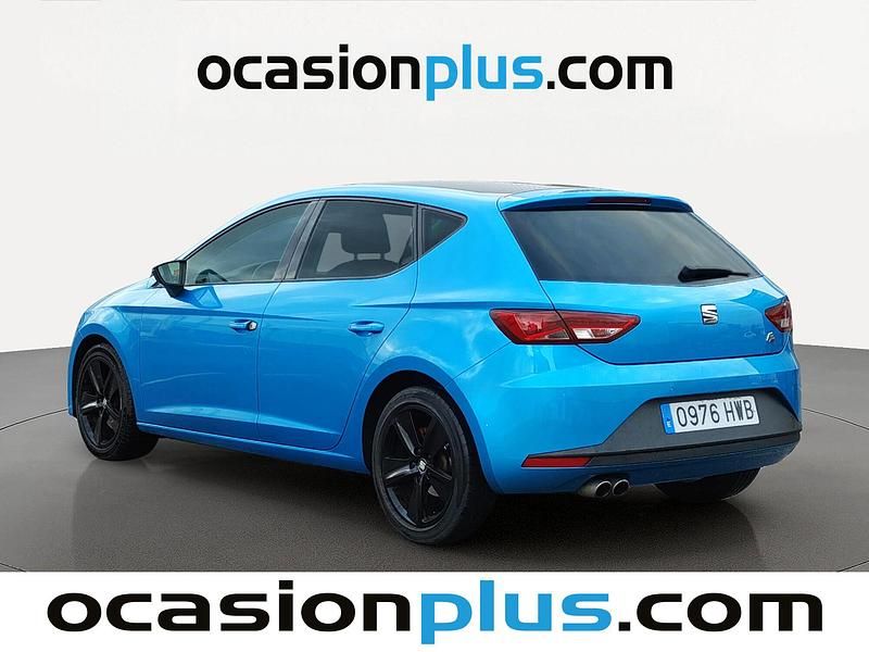 Usado Seat Leon FR 150 CV (110 kW) 2014 Azul Utilitario