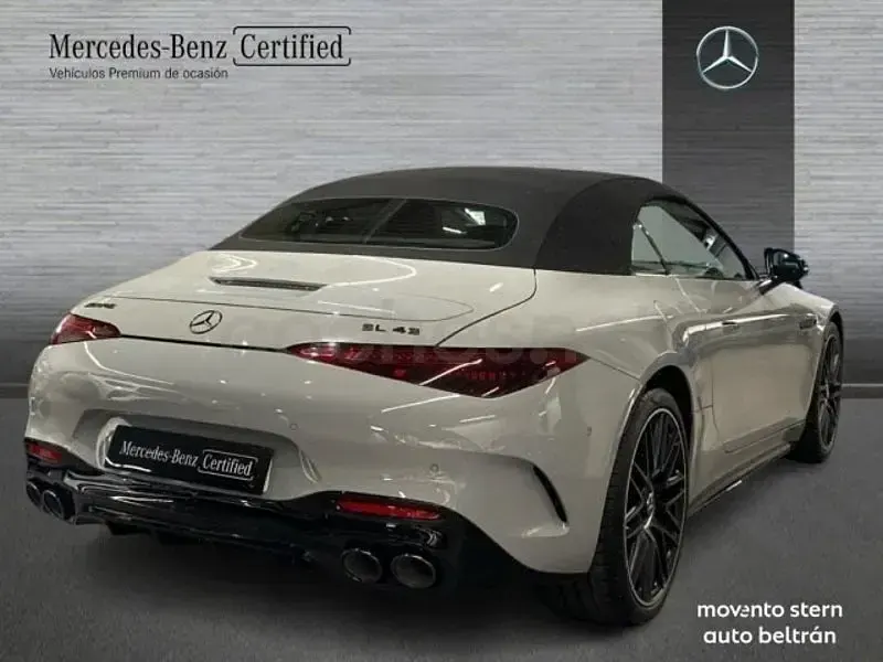 Usado Mercedes SL43 AMG AMG 421 CV (309 kW) 2025 Gris / plata Descapotable