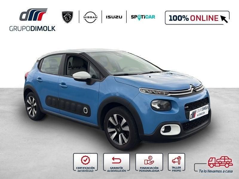 Usado Citroën C3 Feel 82 CV (60 kW) 2017 Azul Berlina
