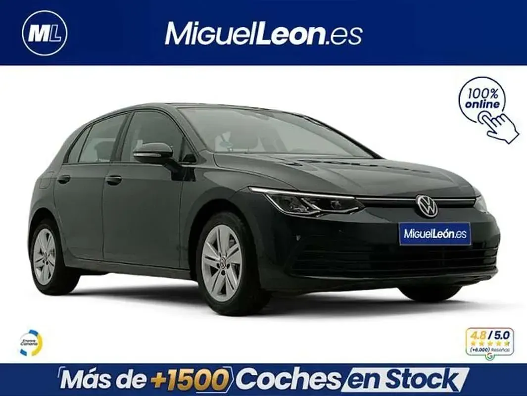 Używany VW Golf VIII Life 110 KM (80 kW) 2021 Czarny Hatchback