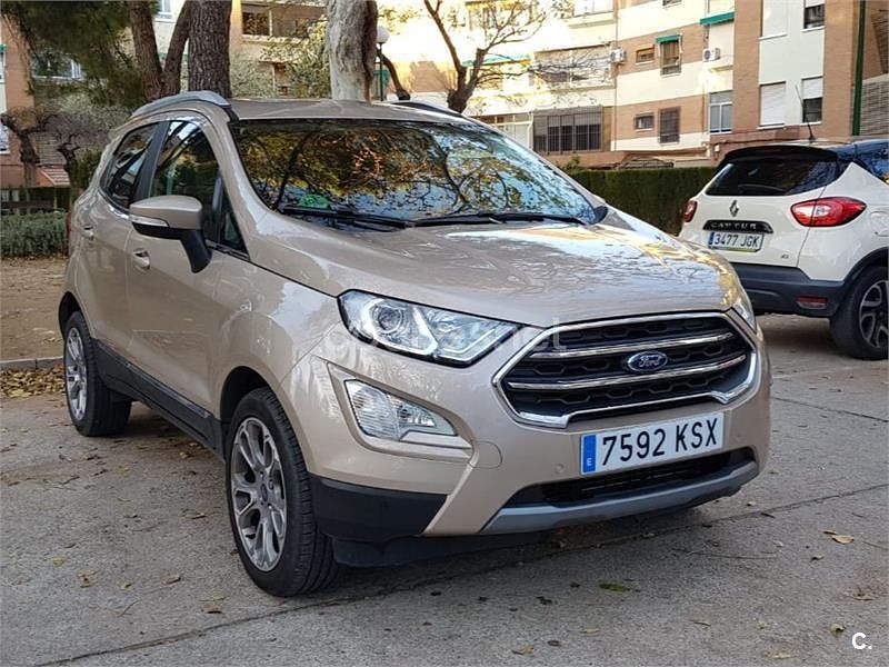 Beige Usado 2019 Ford Ecosport Titanium SUV | 16.000 € (Un poco caro) - Imagen 1/4