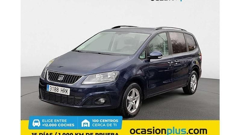 Azul Usado 2013 Seat Alhambra Ecomotive Monovolumen | 14.550 € (Precio justo) - Imagen 1/4