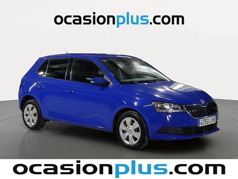 Brugt Skoda Fabia 60 HK (44 kW) 2020 Blå Hatchback