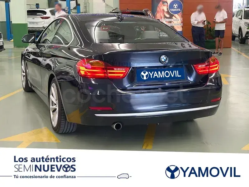 Usado BMW 420 Coupé 184 CV (135 kW) 2014 Azul Coupe