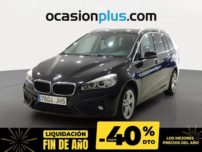 Negro Usado 2015 BMW 216 Gran Tourer Monovolumen | 11.190 € (Buen precio) - Imagen 1/4