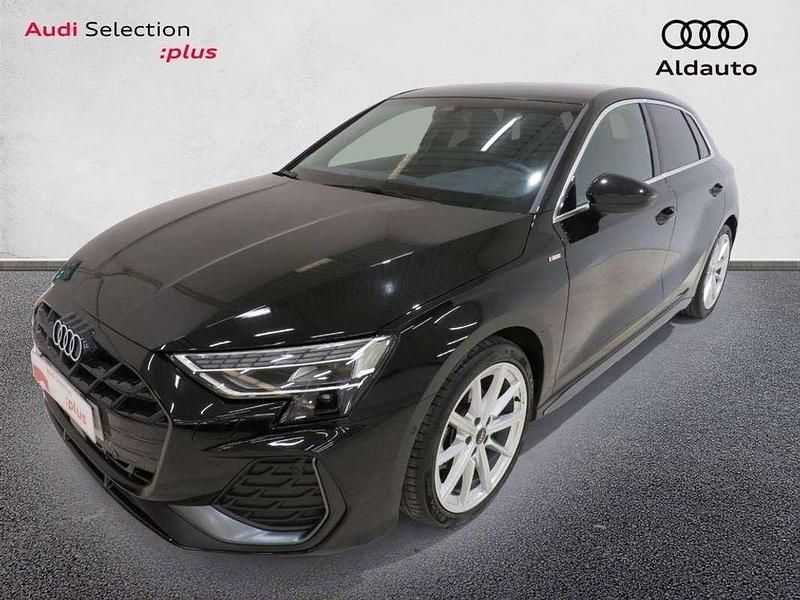 Usado Audi A3 Sportback S-Line 150 CV (110 kW) 2025 Negro Utilitario