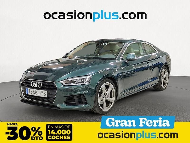 Verde Usado 2017 Audi A5 Advanced Coupe | 27.190 € (Precio justo) - Imagen 1/4