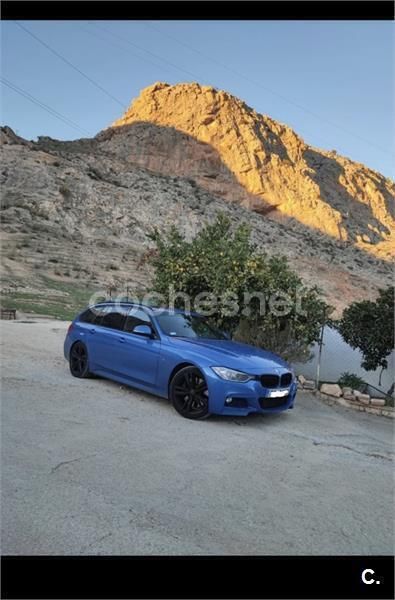 Azul Usado 2015 BMW 330 Familiar | 25.200 € (Precio justo) - Imagen 1/4