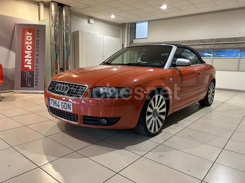 Naranja Usado 2004 Audi S4 Cabriolet Descapotable | 12.990 € - Imagen 1/4