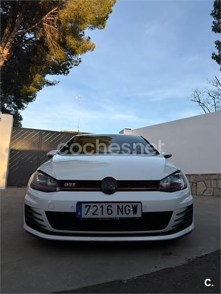 Usado VW Golf VII GTI 230 CV (169 kW) 2015 Blanco Berlina