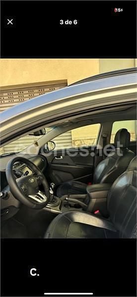 Usado Kia Sportage 136 CV (100 kW) 2010 Gris / plata SUV
