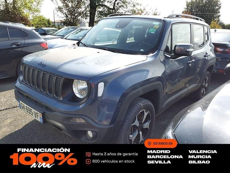 Azul Usado 2022 Jeep Renegade Trailhawk SUV | 19.850 € (Precio justo) - Imagen 1/4