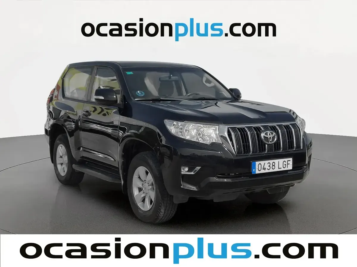 Usado Toyota Land Cruiser 177 CV (130 kW) 2020 Negro Pickup/Camioneta