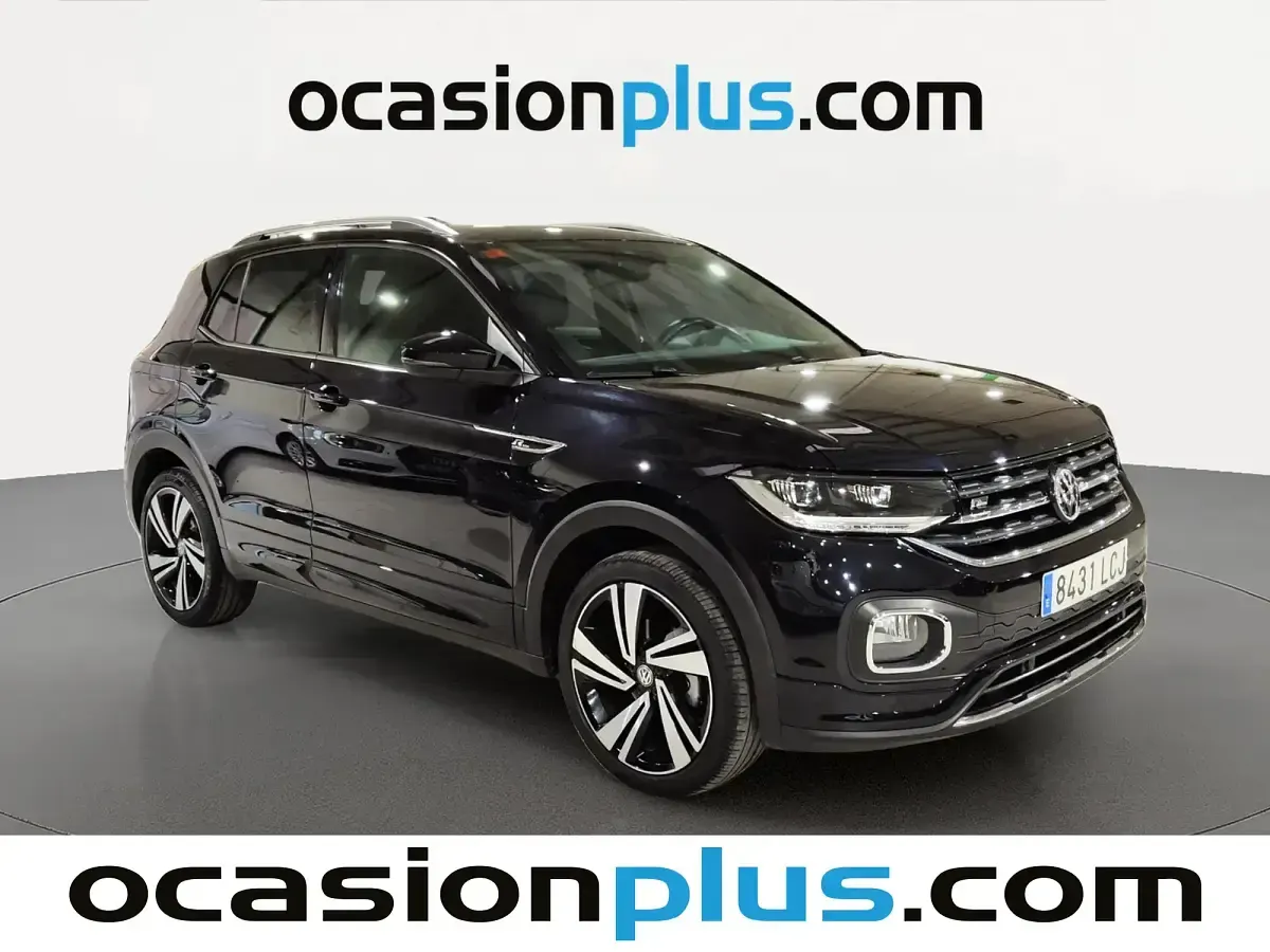 Usado VW T-Cross Sportline 115 CV (84 kW) 2019 Negro SUV