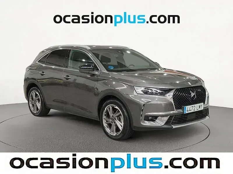 Usado DS Automobiles DS7 Crossback Grand Chic 300 CV (220 kW) 2021 Gris SUV