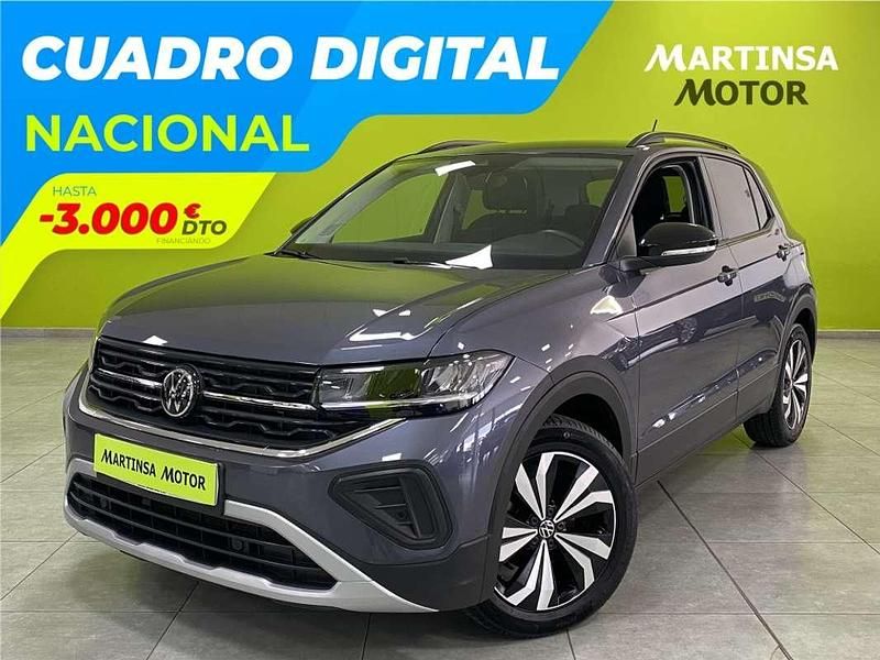 Gris Usado 2024 VW T-Cross SUV | 21.800 € (Precio justo) - Imagen 1/4