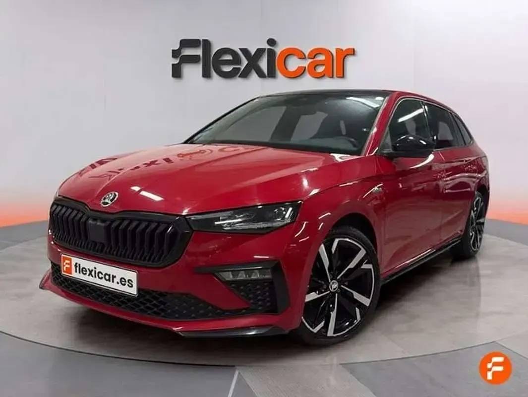 Usado Skoda Scala Monte Carlo 150 CV (110 kW) 2024 Rojo Utilitario