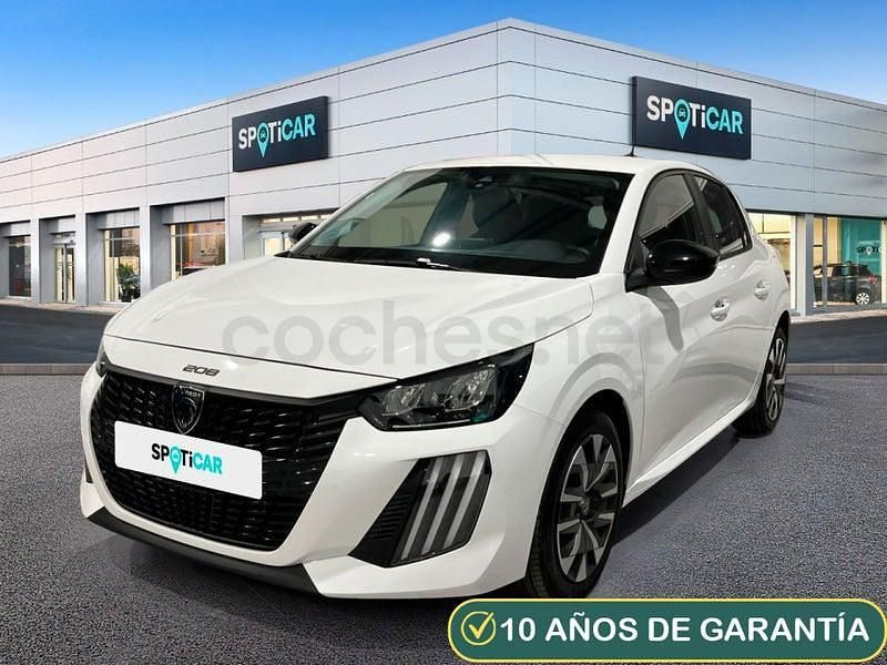 Usado Peugeot 208 Active 75 CV (55 kW) 2023 Blanco Utilitario