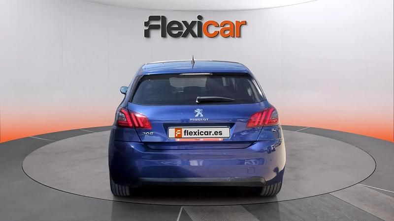 Usado Peugeot 308 Allure 131 CV (96 kW) 2020 Azul Familiar