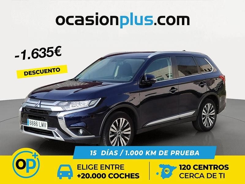 Usado Mitsubishi Outlander Motion 150 CV (110 kW) 2021 Azul SUV