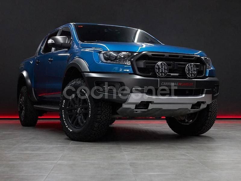 Azul Usado 2019 Ford Ranger Raptor Recogida | 39.950 € (Precio justo) - Imagen 1/4
