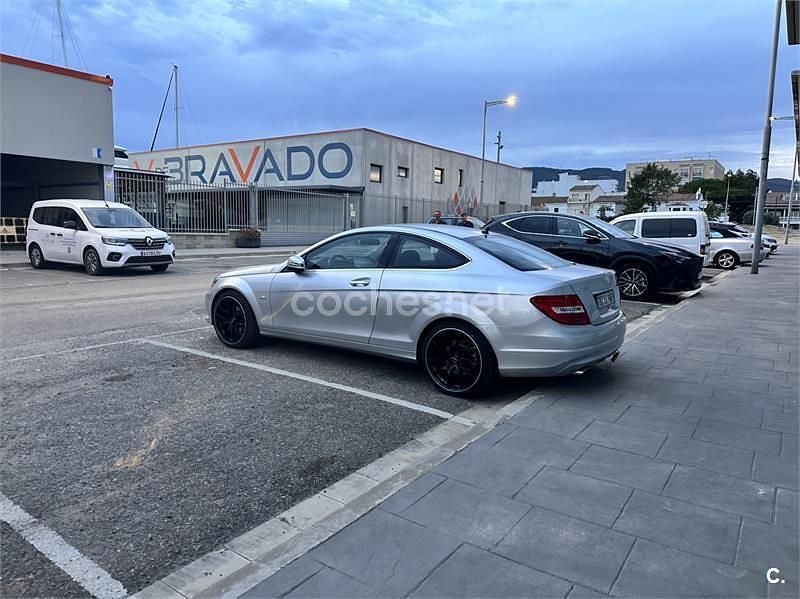 Usado Mercedes C220 170 CV (125 kW) 2012 Gris / plata Coupe