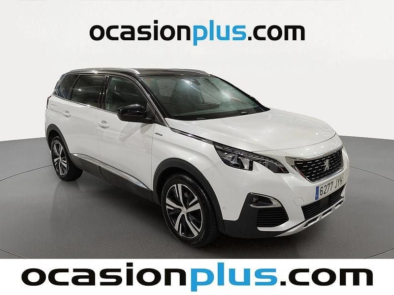 Usado Peugeot 5008 GT-line 150 CV (110 kW) 2017 Blanco SUV