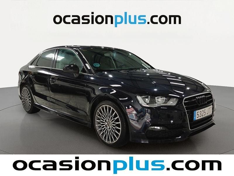 Usado Audi A3 S-Line 110 CV (80 kW) 2016 Negro Berlina