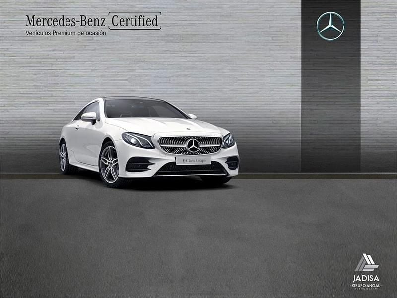 Blanco Usado 2021 Mercedes E220 Coupe | 37.990 € (Precio justo) - Imagen 1/4